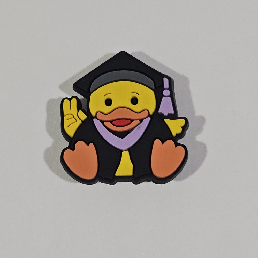 Graduation Duck Shoe Charm Croc Charms Clog
